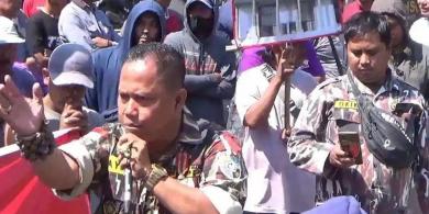 Tolak Pembangunan JLU, Ratusan aktivis Kota Pasuruan Gelar Demo